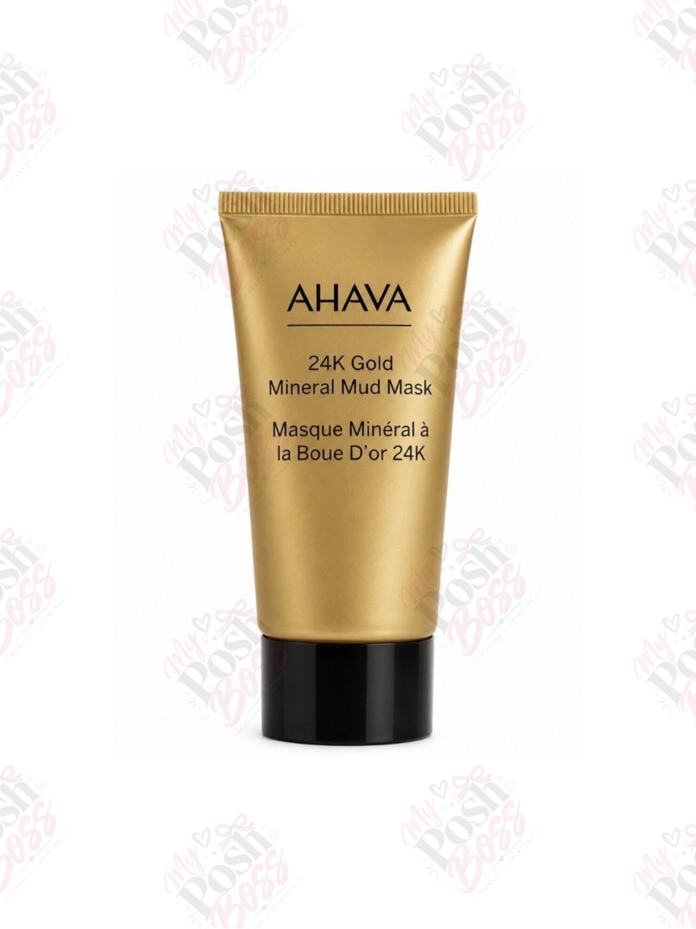 AHAVA 24K Gold Mineral Mud Mask - BNIB